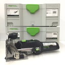 FESTOOL 100V 万能ジョイントシステム ドミノ ケース2個・替刃セット・ドミノチップセット DF500Q-Plus J 中古