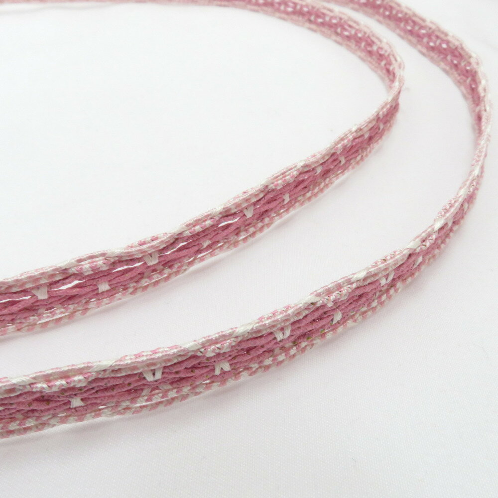 帯締め夏用絹100%帯〆レース帯締...