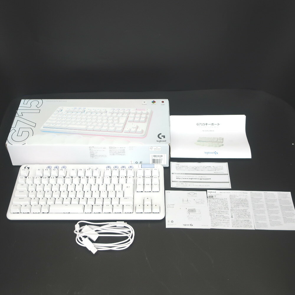 logicool (ロジクール) ワイヤレスゲーミングキーボード G715【中古】