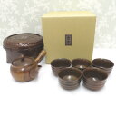 食器 鹿野漆器 楽亭 煎茶揃 茶器セット 急須 湯呑 漆器 天然木 箱有