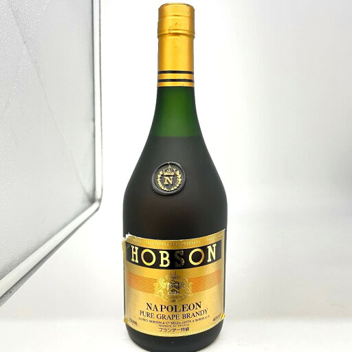 ブランデー ホブソン ナポレオン HOBSON NAPOLEON フレンチブランデー グレープブランデー 700ml 40% 洋酒 古酒 未開栓【中古】 ブランデー ホブソン ナポレオン HOBSON NAPOLEON フレンチブランデー グレープブランデー 700ml 40% 洋酒 古酒 未開栓【中古】