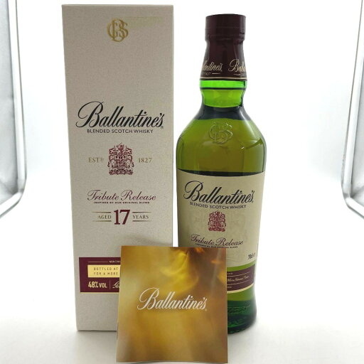 Ballantines (バランタイン) ウイスキー 17年 トリビュートリリース スコッチ ブレンデッド 正規品 700ml 48% 洋酒 古酒 未開栓【中古】 Ballantines (バランタイン) ウイスキー 17年 トリビュートリリース スコッチ ブレンデッド 正規品 700ml 48% 洋酒 古酒 未開栓【中古】