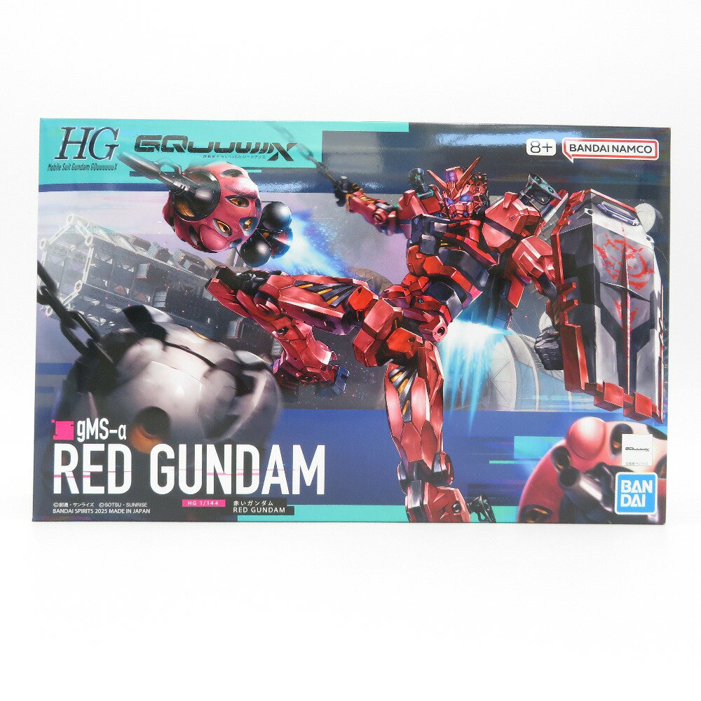 1/144 HG 赤いガンダム 「機動戦士Gundam GQuuuuuuX」 [5068569] BANDAI バンダイ プラモデル