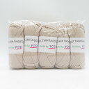 毛糸 GUILD by POD Tシャツヤーン SmooTee100 5玉 ソフトピンク 1玉100g巻 約29m ポリエステル100% 未使用品【中古】