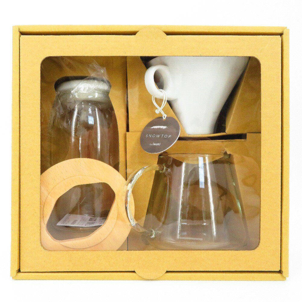 楽天市場】イワキ SNOWTOP コーヒーカラフェ＆ドリッパーセット