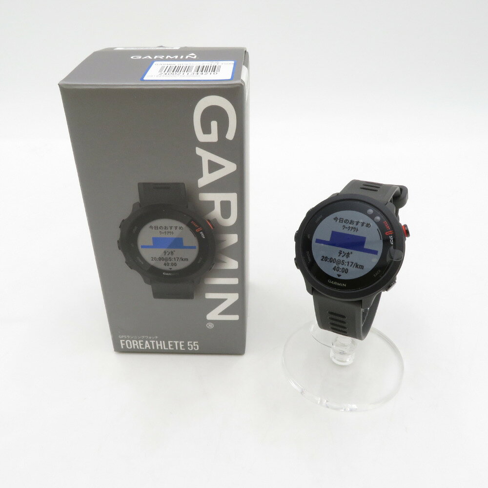 GARMIN (ガーミン) スマホアクセサリー スマートウォッチ　ForeAthelete 55 010-02562-43【中古】