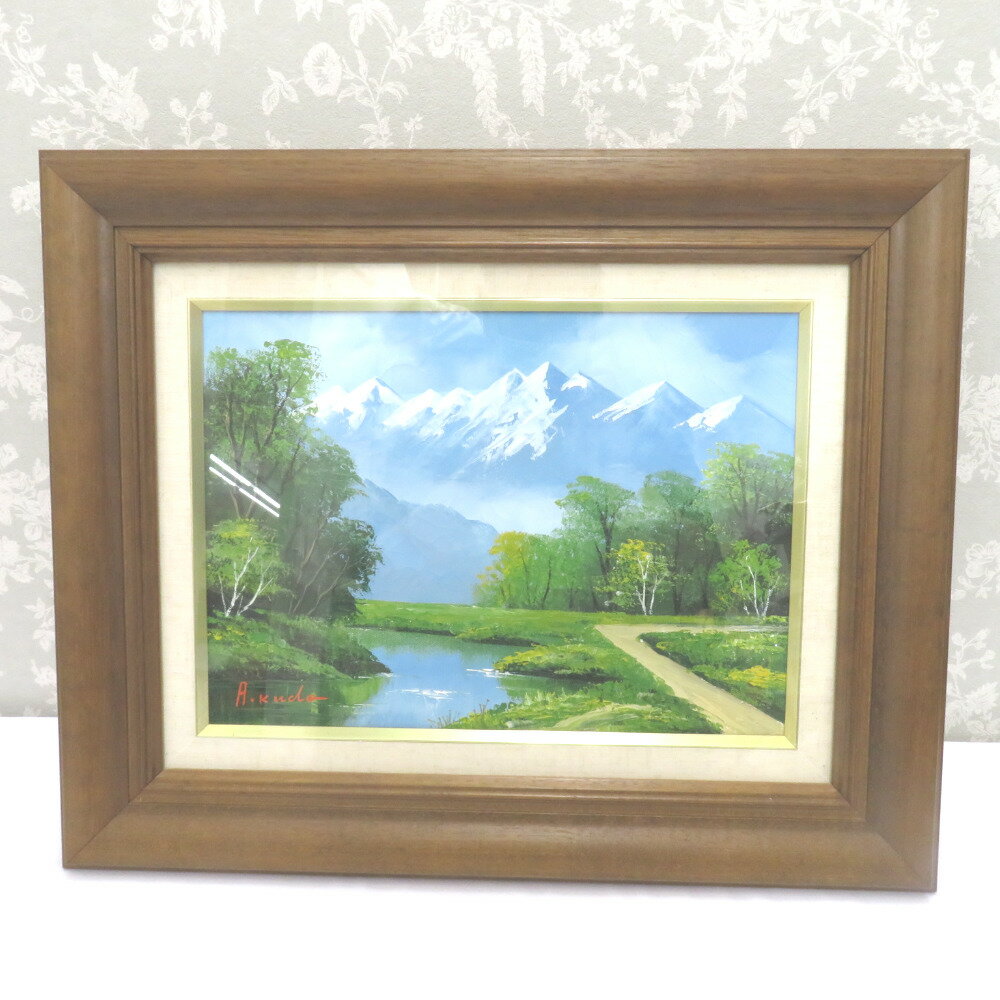 楽天市場】油彩画（テーマ（絵画）風景）（絵画｜アート・美術品