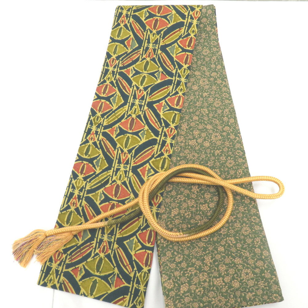 たけこ　半幅帯　リバーシブル帯　未使用保管品 たけこ 半幅帯 リバーシブル帯 未使用保管品 たけこ 半幅帯