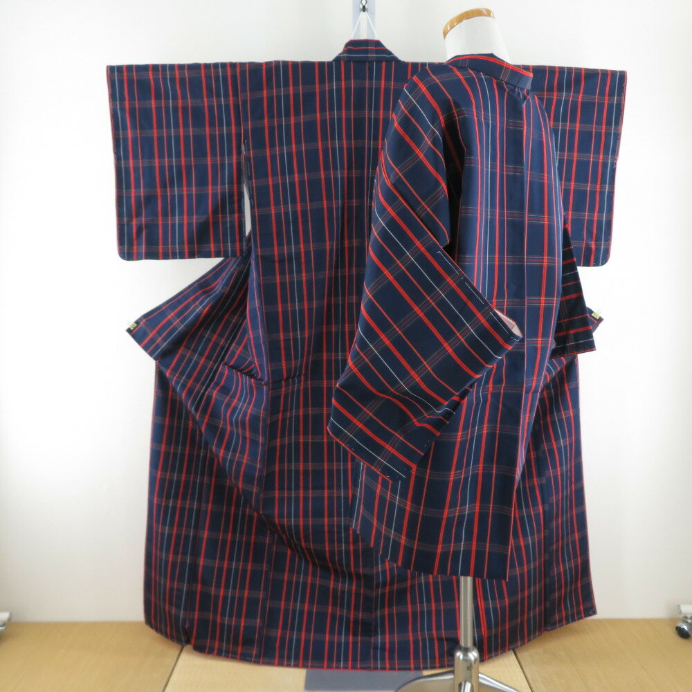 楽天市場】紬 格子の通販