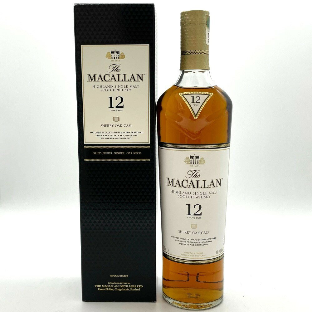 ɡŷԾŹ㤨֥ޥå 12ǯ ꡼ SHERRY OAK CASK 700ml 40 Ȣդ å μ ż ̤  The MACALLANšۡפβǤʤ12,000ߤˤʤޤ