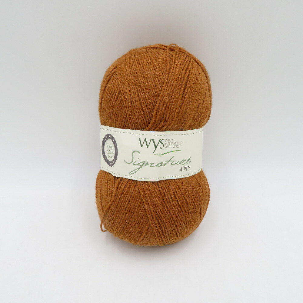 毛糸 WEST YORKSHIRE SPINNERS Signature 4PLY 100g玉巻 約400m ソックヤーン 未使用品【中古】