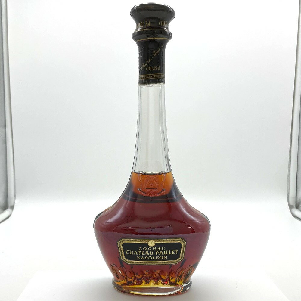 シャトーポーレ ナポレオン コニャック CHATEAU PAULET NAPOLEON COGNAC 700ml 40% 洋酒 古酒 未開栓 ブランデー 【中古】