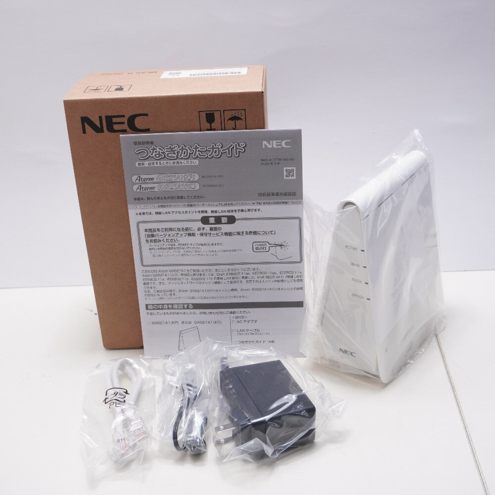 NEC (エヌイーシー) 未使用 Aterm 無線LANルーター GX621A1(KC) 未使用品【中古】