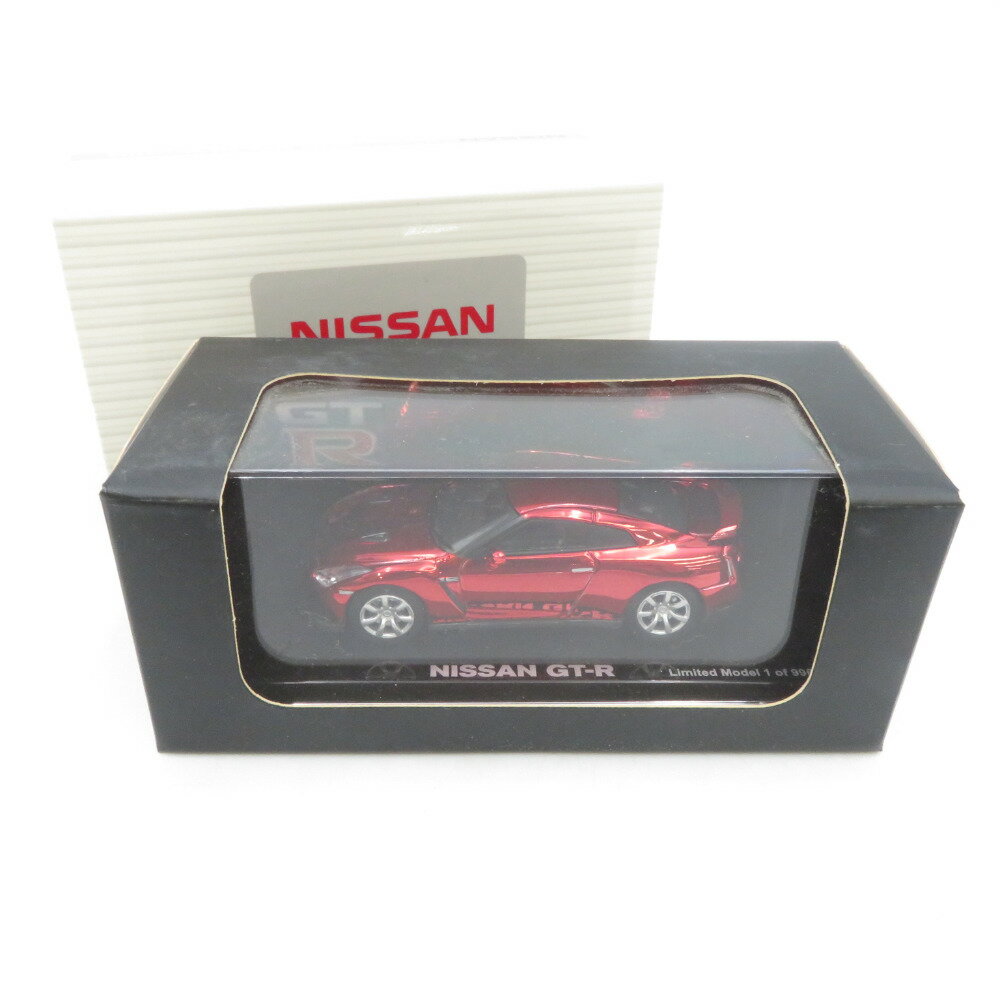日産自動車 ニッサンモデルカーコレクション NISSAN GT-R（R35）RED CHROME【中古】
