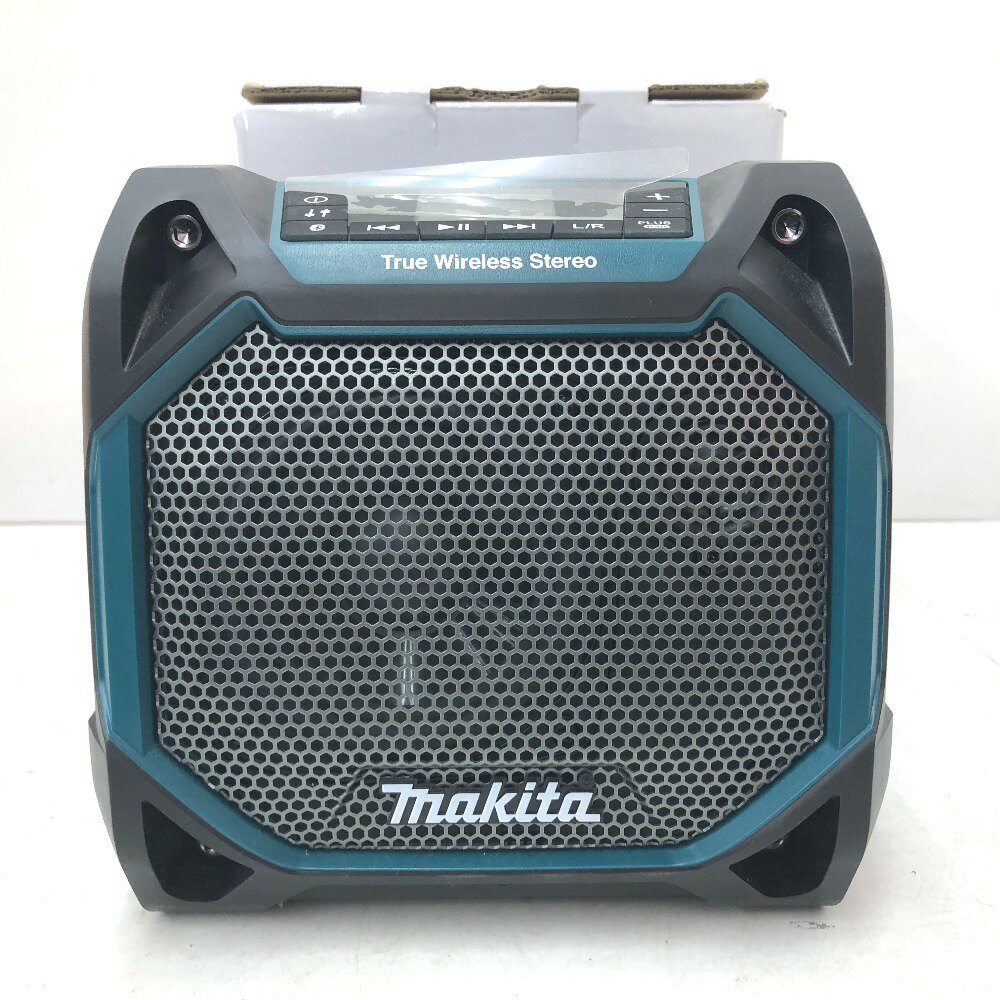 makita マキタ 10.8/14.4/18V対応 充電式スピーカー 青 MR203 中古美品