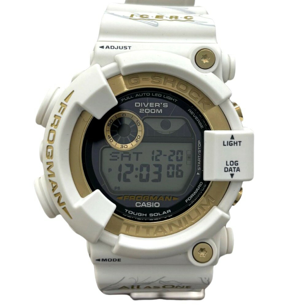 楽天市場】g－shock フロッグマン（文字盤カラーホワイト）（腕時計
