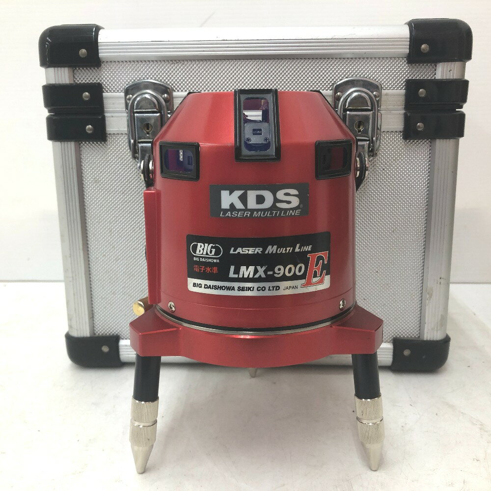 大昭和精器 レーザー墨出し器 赤色レーザー フルライン ケース・受光器付 LMX-900E 中古