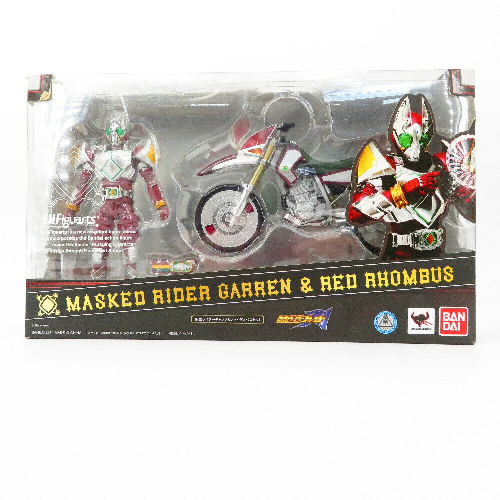 楽天市場】s.h.フィギュアーツ 仮面ライダーギャレン&レッドランバス