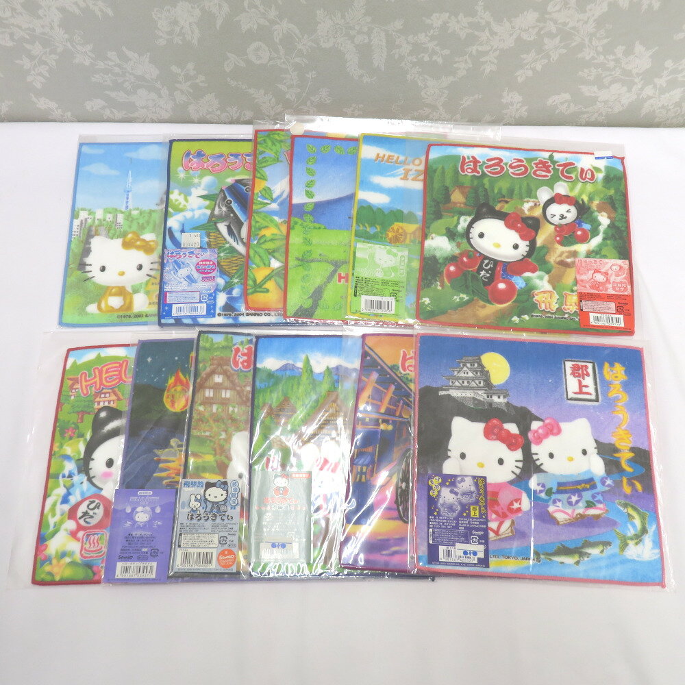 美品❣希少キティ地域限定　タオル　まとめ売り53枚　平成レトロタオルバラ売り不可 楽天市場】ご当地キティ プチタオルの通販