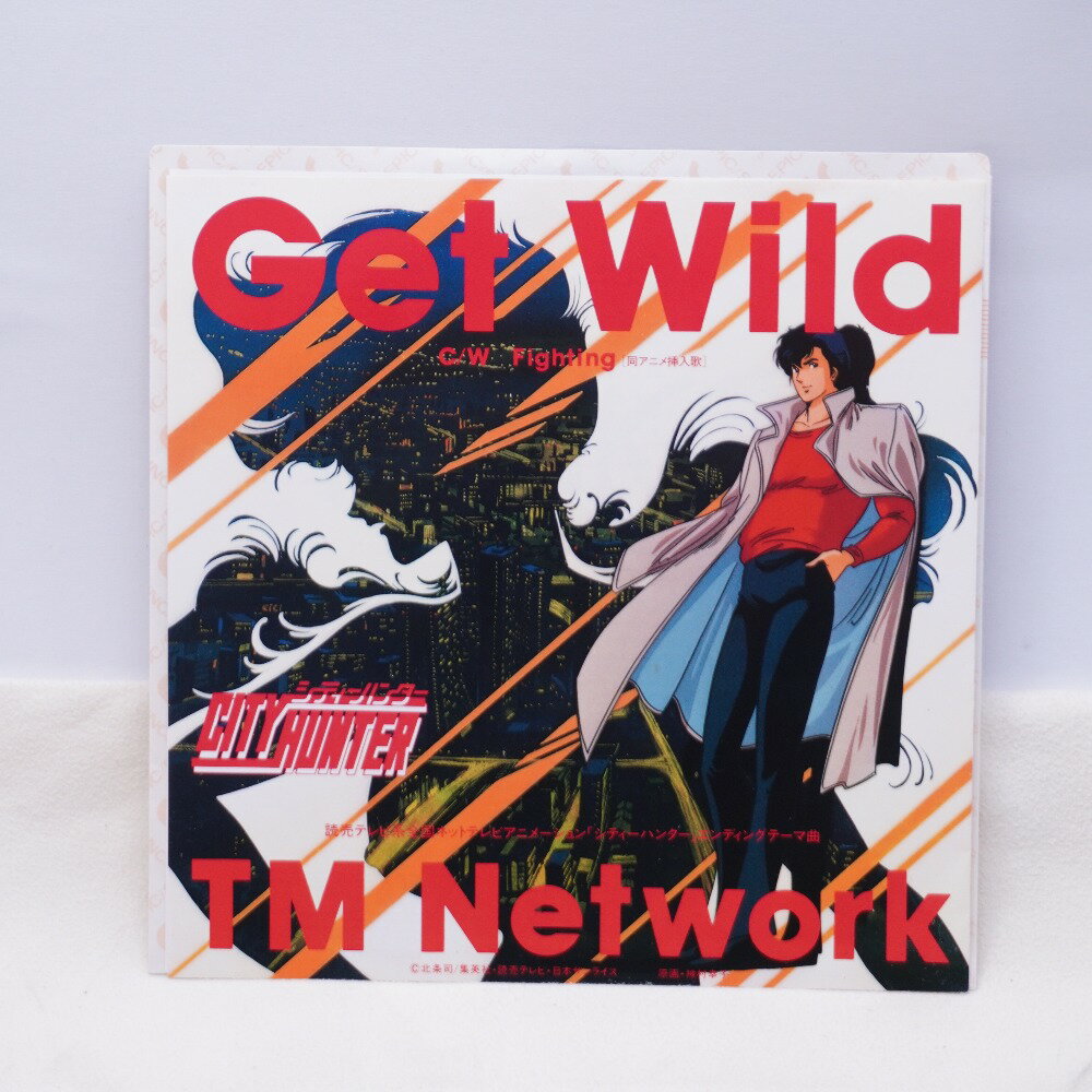 レコード Get Wild (「シティーハンター」エンディングテーマ曲)/ TM Network 動作未確認【中古】