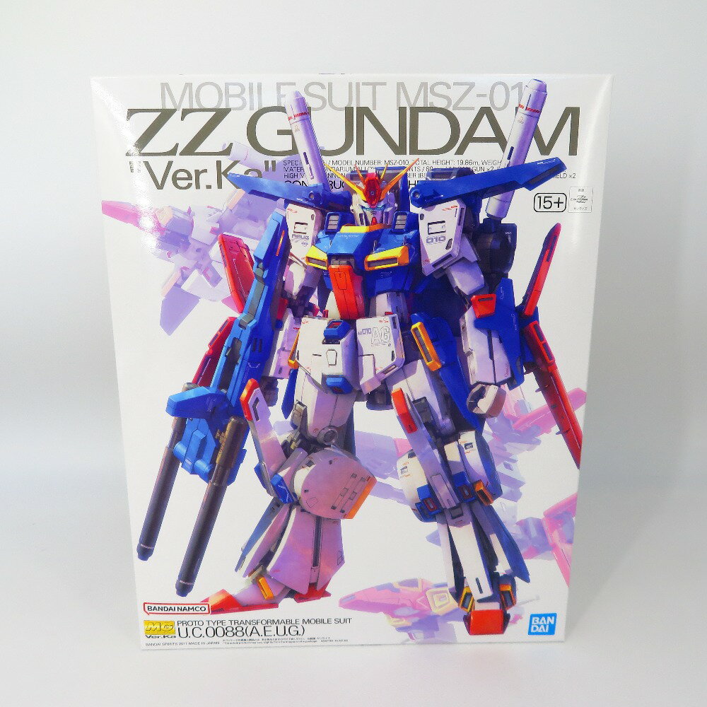 1/100 MG MSZ-010 ダブルゼータガンダム Ver.Ka 「機動戦士ガンダムZZ」 プラモデル 未組立品【中古】...