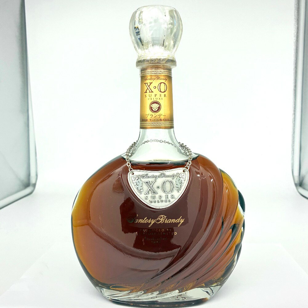 サントリー ブランデー XO SUPER DELUXE スーパーデラックス 700ml 40% 洋酒 箱なし 未開栓 店頭引取りのみ エルパプラス店 SUNTORY【中古】