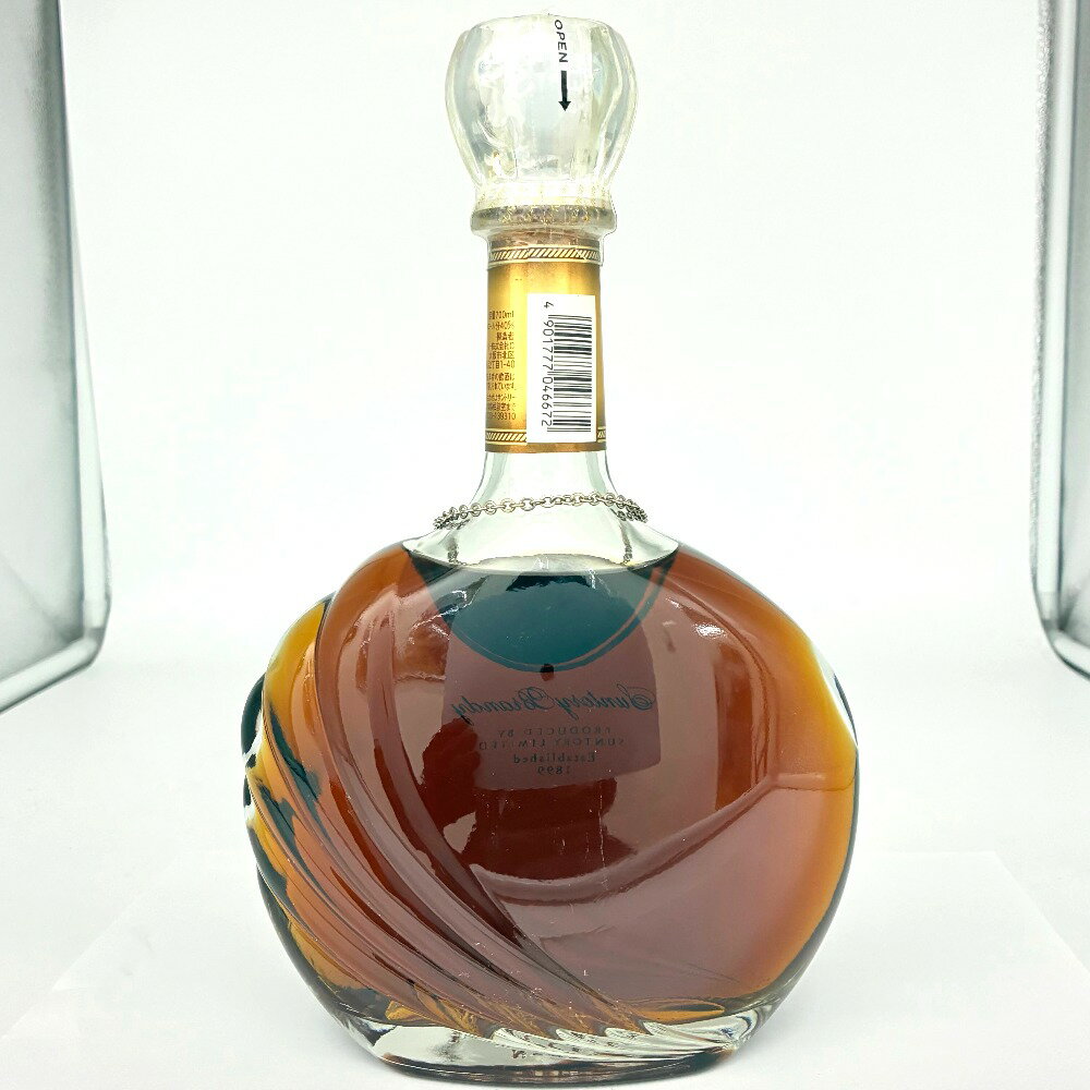 サントリー ブランデー XO SUPER DELUXE スーパーデラックス 700ml 40% 洋酒 箱なし 未開栓 店頭引取りのみ エルパプラス店 SUNTORY【中古】