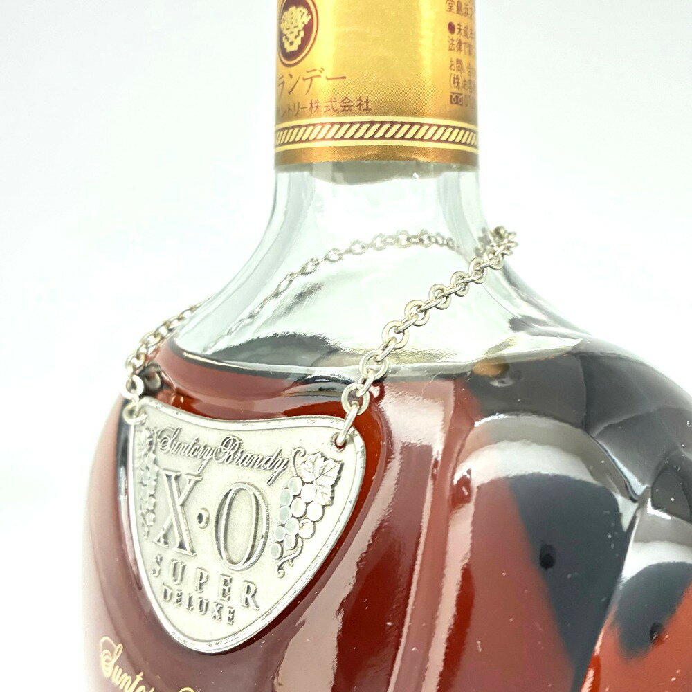 サントリー ブランデー XO SUPER DELUXE スーパーデラックス 700ml 40% 洋酒 箱なし 未開栓 店頭引取りのみ エルパプラス店 SUNTORY【中古】