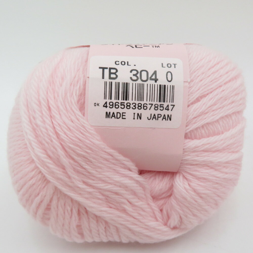 ダイヤモンド毛糸 毛糸 タスマニアンベビー 10玉セット 304番色 ピンク 1玉40g巻 約159m メリノウール 並太 日本製 秋冬 未使用品【中古】
