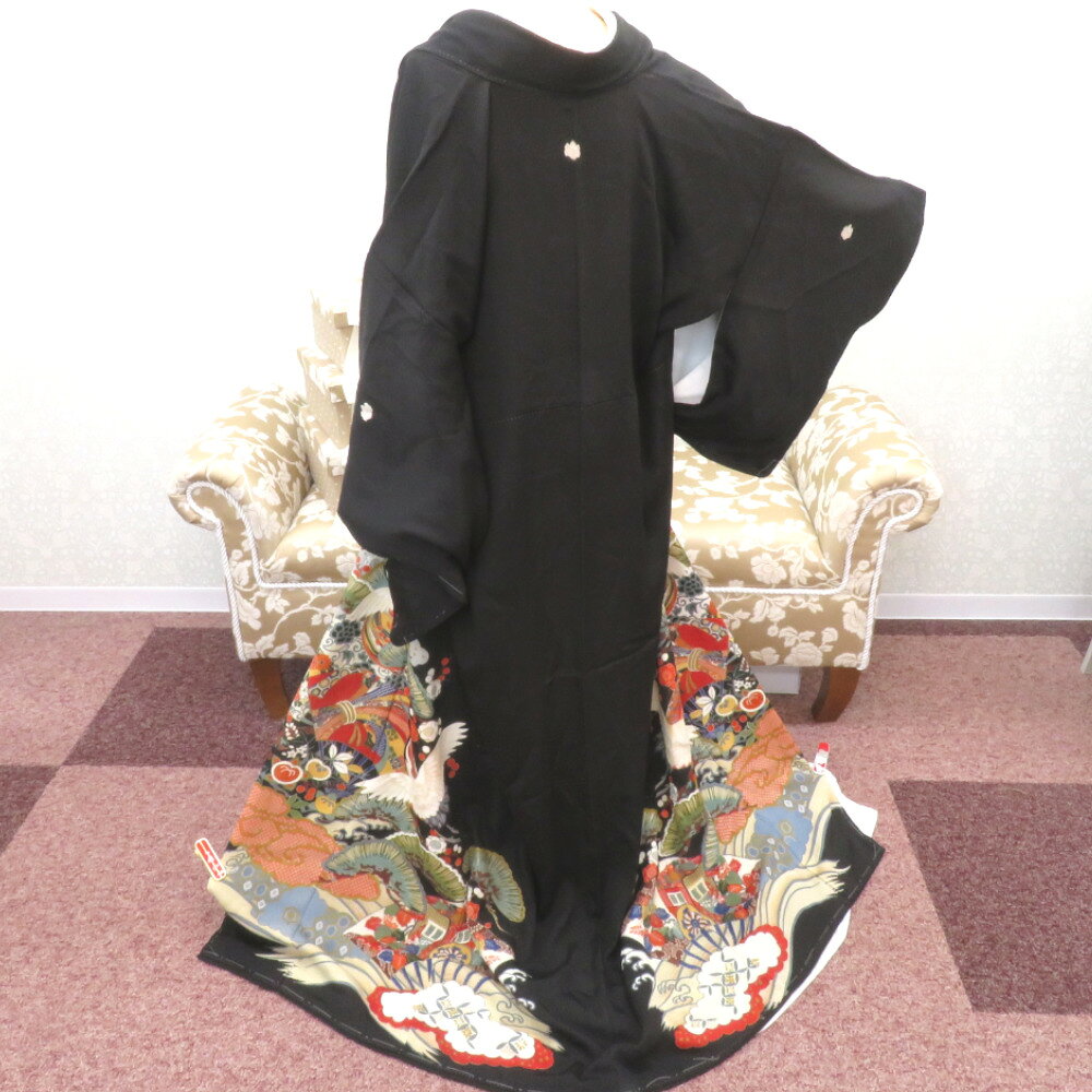 楽天市場】アンティーク 黒留袖の通販