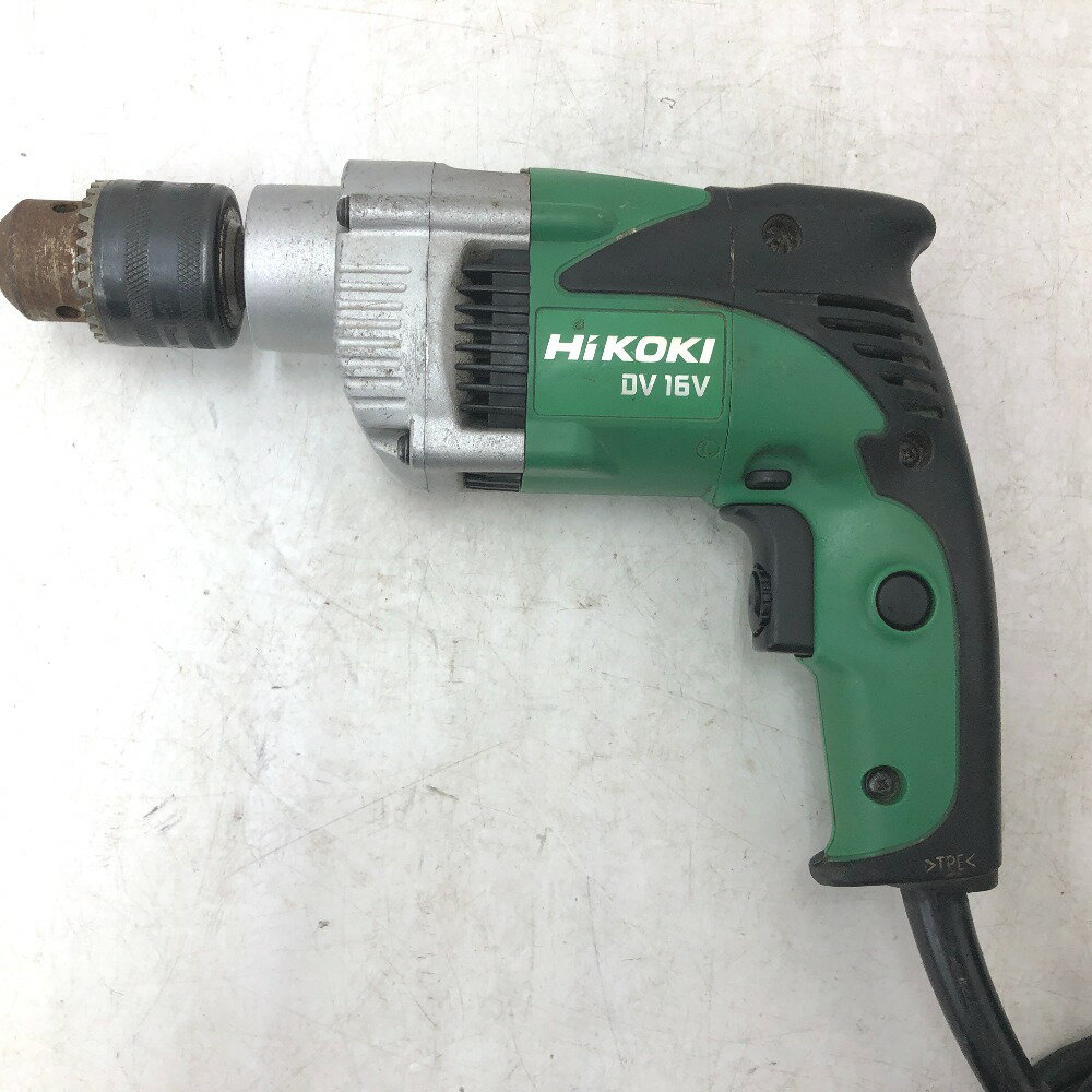 HiKOKI ハイコーキ 100V 16mm 振動ドリル サイドハンドル欠品 DV16V 中古