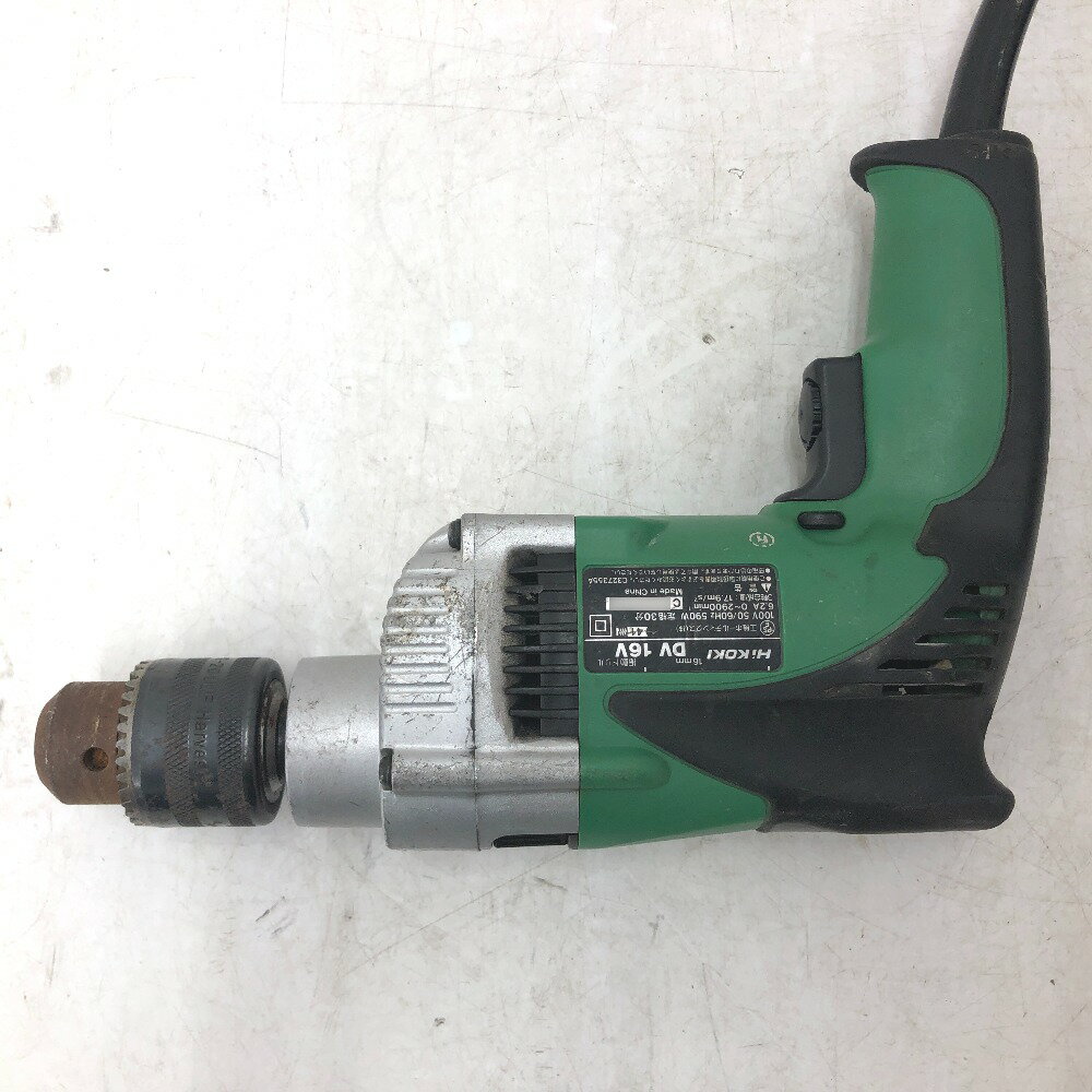 HiKOKI ハイコーキ 100V 16mm 振動ドリル サイドハンドル欠品 DV16V 中古