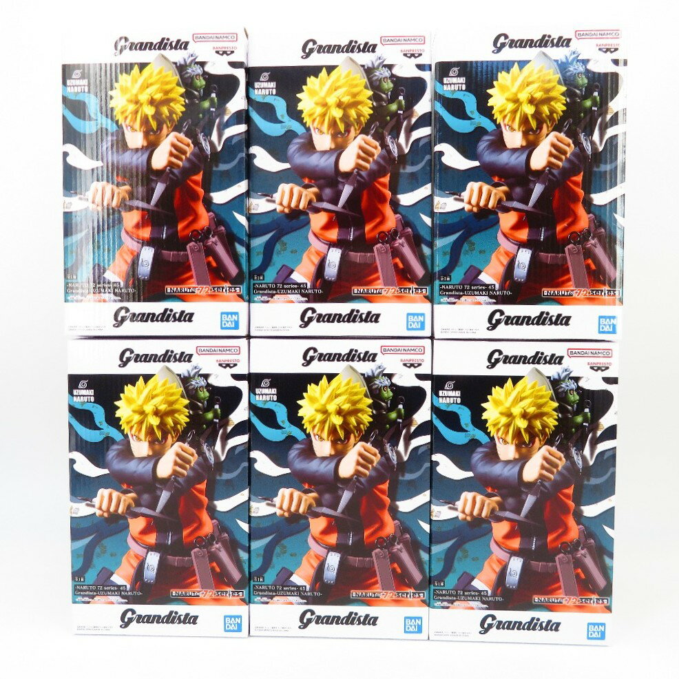 未開封 　NARUTO うずまきナルト -NARUTO 72 series- 45 Grandista　フィギュア 6...