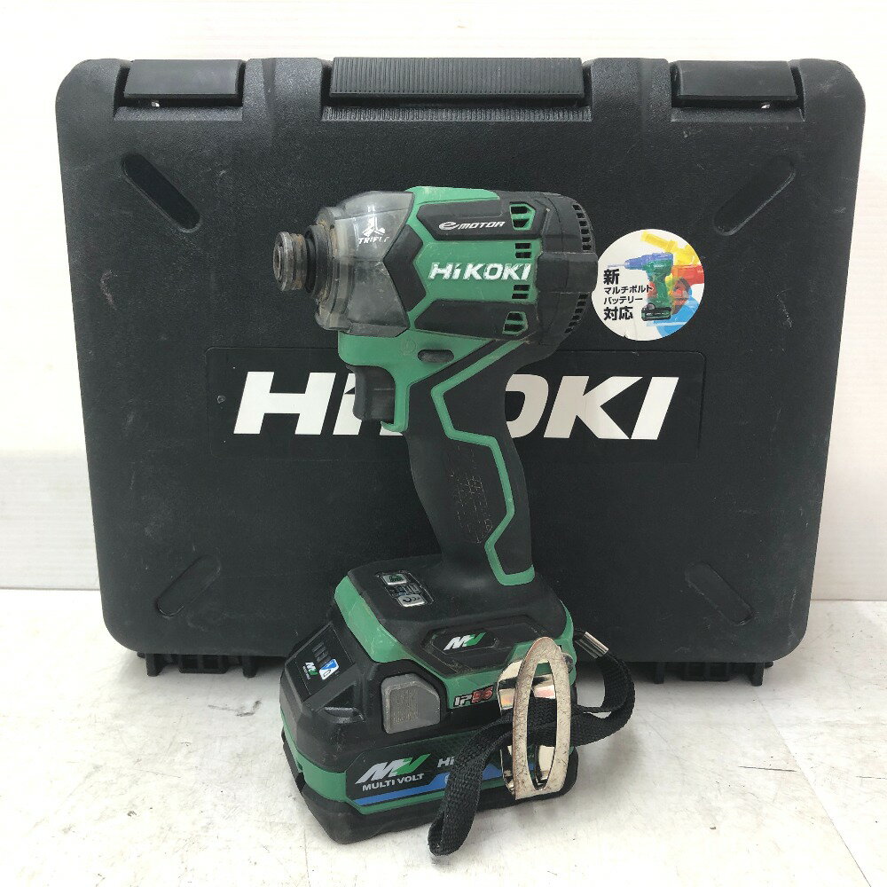 HIKOKI ハイコーキ WH36DC インパクトドライバ 中古品 バッテリー×1 充電器 【ハンズクラフト宜野湾店】 HiKOKI（ハイコーキ） HIKOKI（ハイコーキ）36V インパクトドライバ
