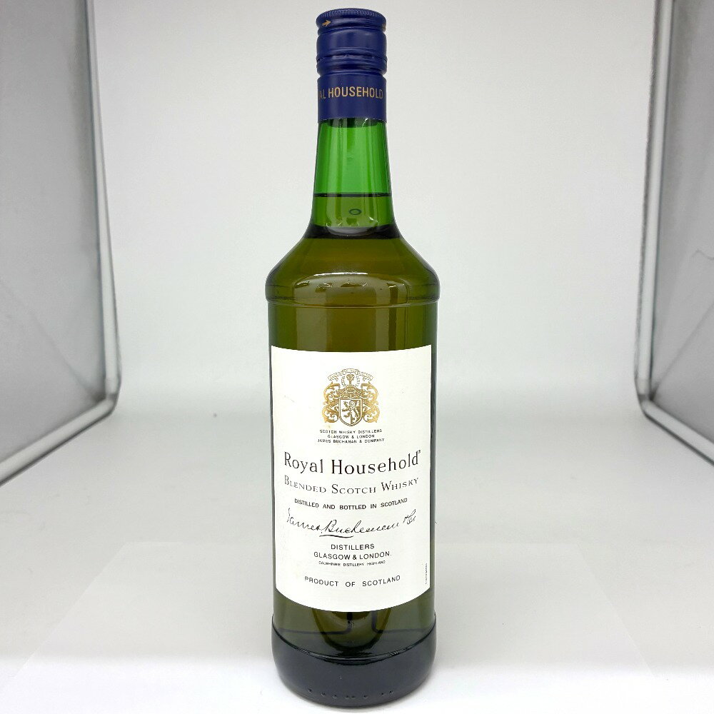 ロイヤルハウスホールド ブレンデッド スコッチ 750ml 43% 洋酒 古酒 未開栓 Royal Househord ウイスキー 【中古】