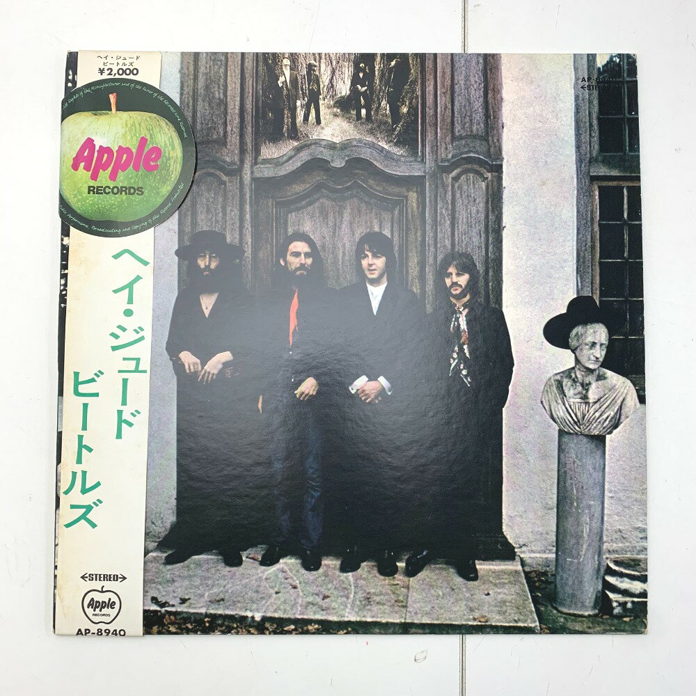 レコード ビートルズ ヘイ・ジュード 赤盤 AP-8940 動作未確認【中古】
