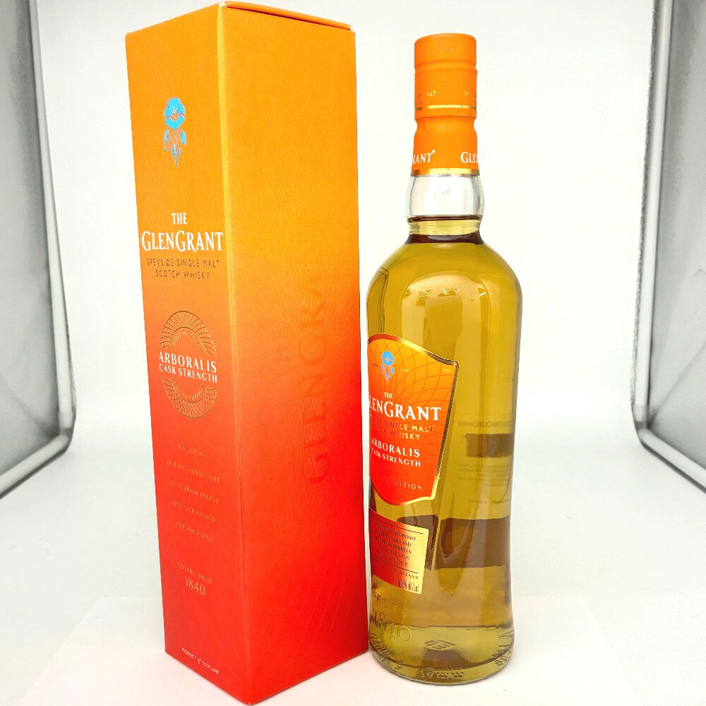 グレングランド アルボラリス カスクストレングス シングルモルト スコッチ スペイサイド 700ml 58.5% 洋酒 古酒 未開栓 ウイスキー 【中古】