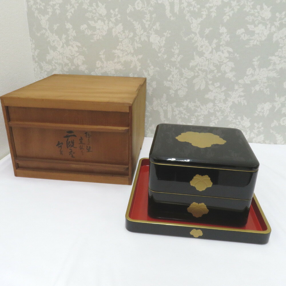 【未使用新品】千舟堂 八隅二段重箱 輪島塗 宝相華 共箱 専用布付き 楽天市場】輪島塗 重箱 中古の通販