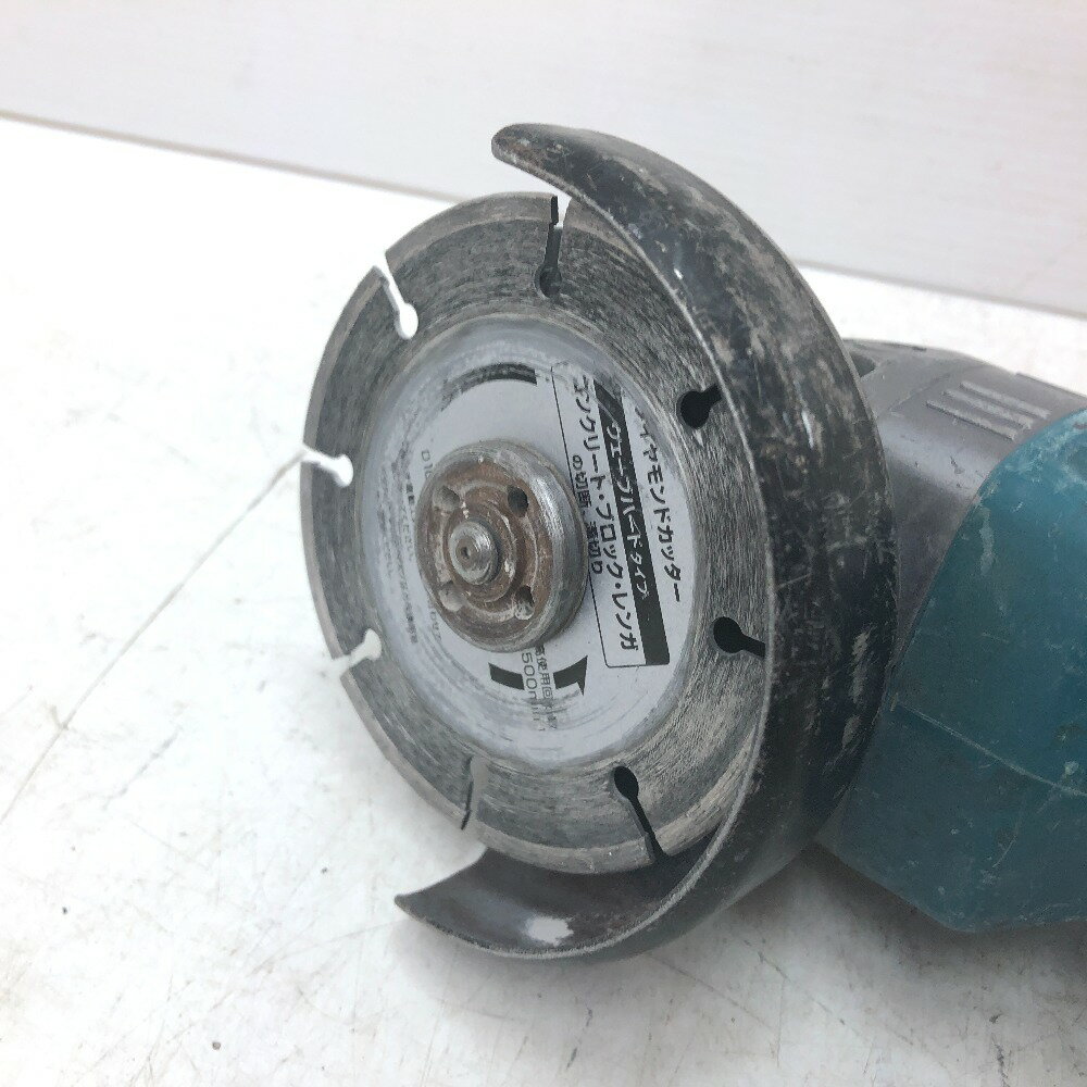 makita マキタ 40Vmax対応 100mm 充電式ディスクグラインダ スライドスイッチタイプ 本体のみ GA001G 中古