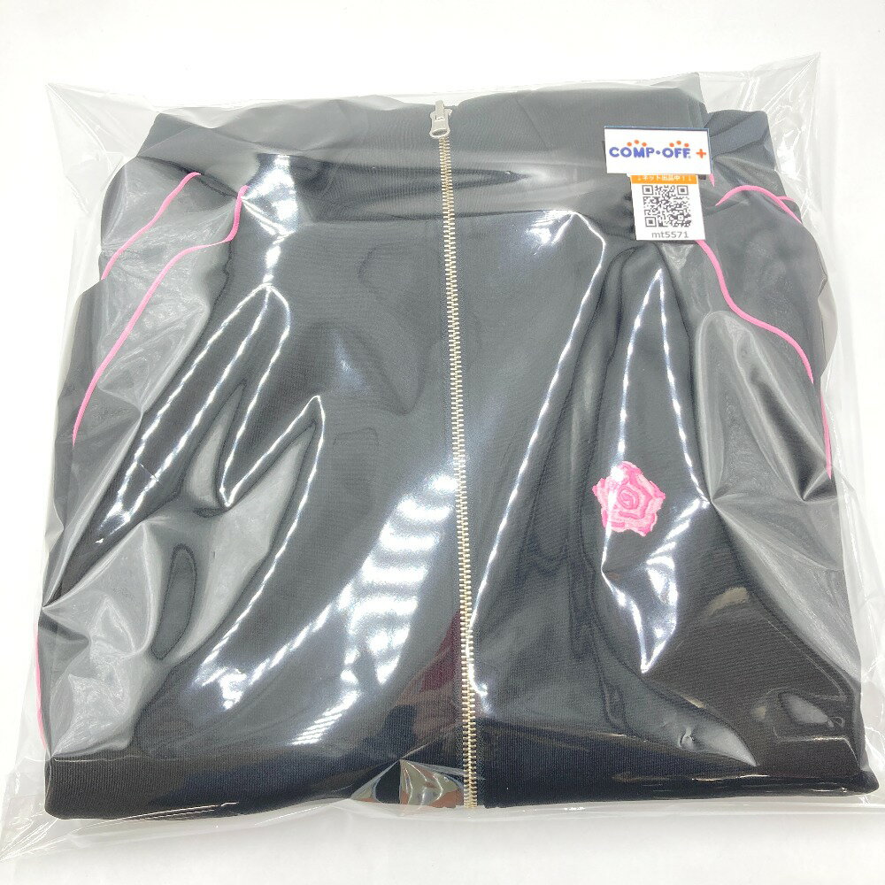 暁山瑞希 25時、ナイトコードで。 リバーシブルデジタルラインパーカー ブラック×ピンク 「プロジェクトセカイ カラフルステージ! feat. 初音ミク×ZOZOTOWN vol.2」 キャラクターグッズ【中古】