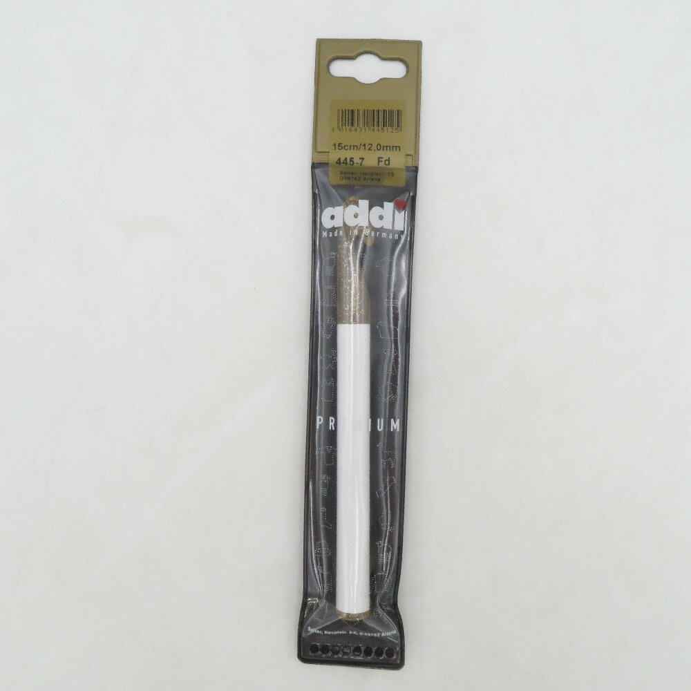 Rakuten - 裁縫道具 addi PREMIUM Plastic Crodhet Hook かぎ針 15cm/12.0mm 極太 未使用品【中古】