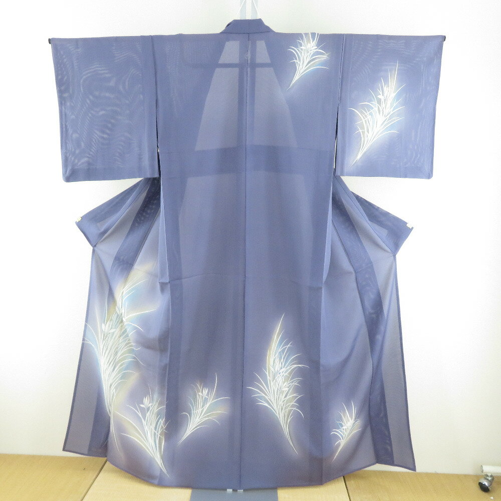 楽天市場】青 ブルー（種類（着物）付下げ）（着物｜和服