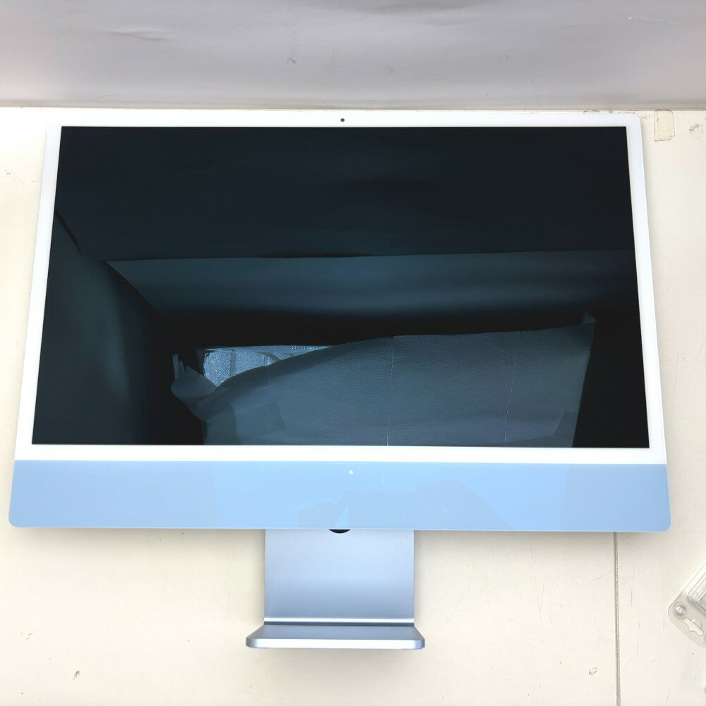 GATEWAY - Apple iMac Retina 4.5Kディスプレイモデル 24インチ M1 2021 ブルー MGPK3J/A 中古美品