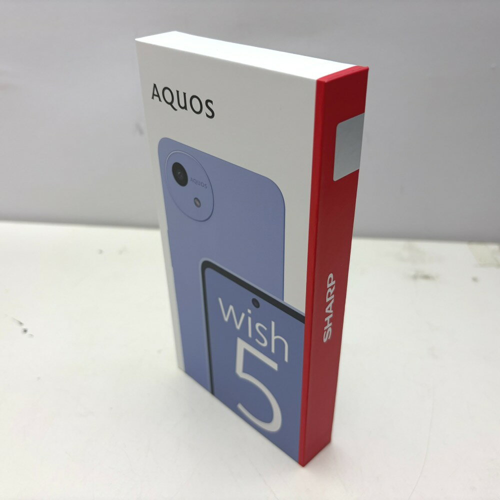 SHARP AQUOS Androidスマホ wish5 ミソラ SIMフリー SH-M32 未開封品 中古