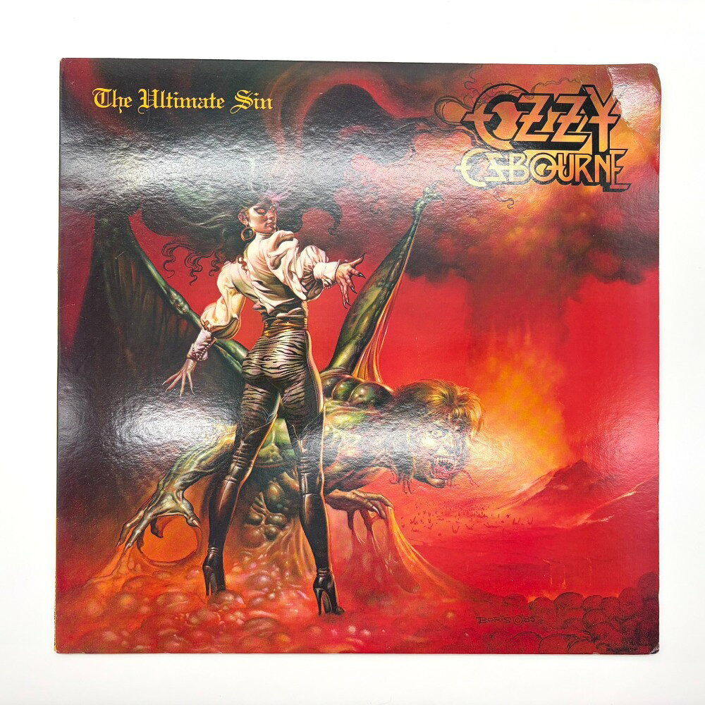 Rakuten - レコード LP Ozzy Osbourne The Ultimate Sin 罪と罰 動作未確認 中古