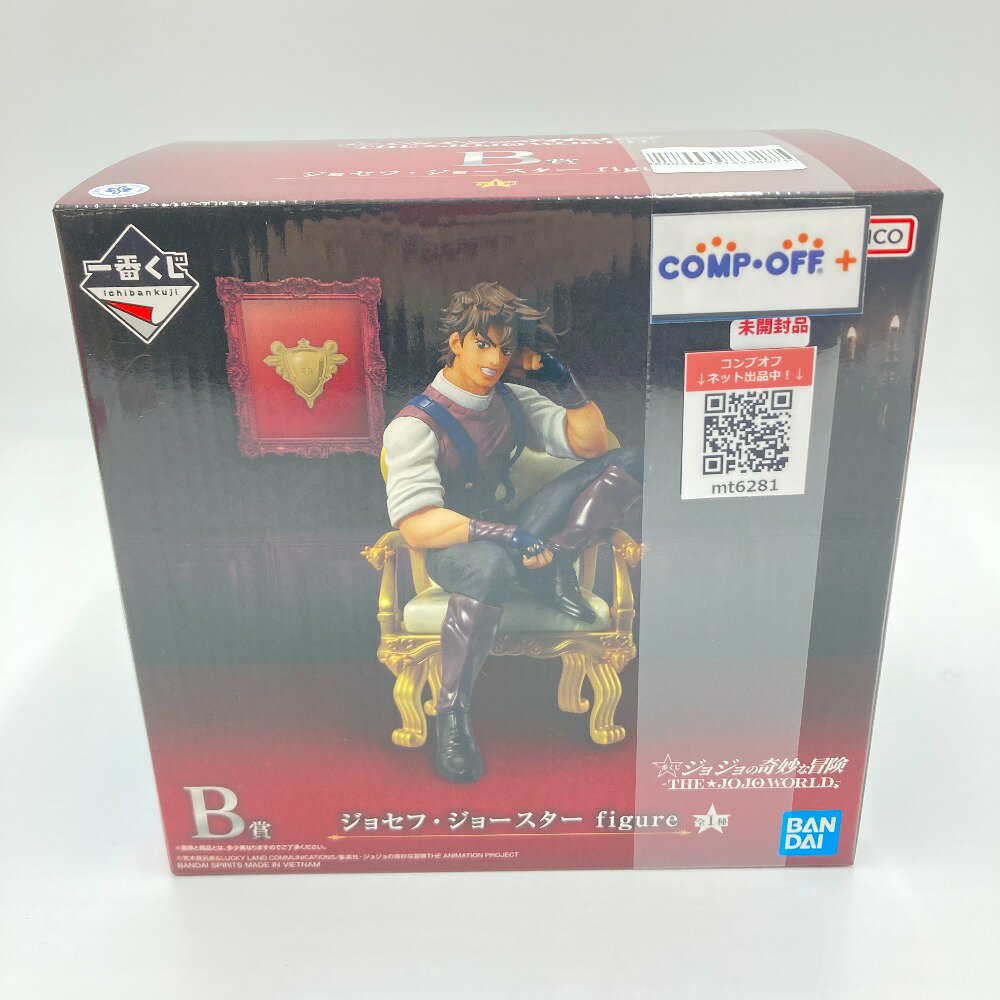 조셉 조스터 figure [이치 반 쿠지 조조의 기묘한 모험 -THEJOJO WORLD-] B상 피규어 BANDAI SPIRITS 반다이 스피릿 피규어 미개봉품 [중고]