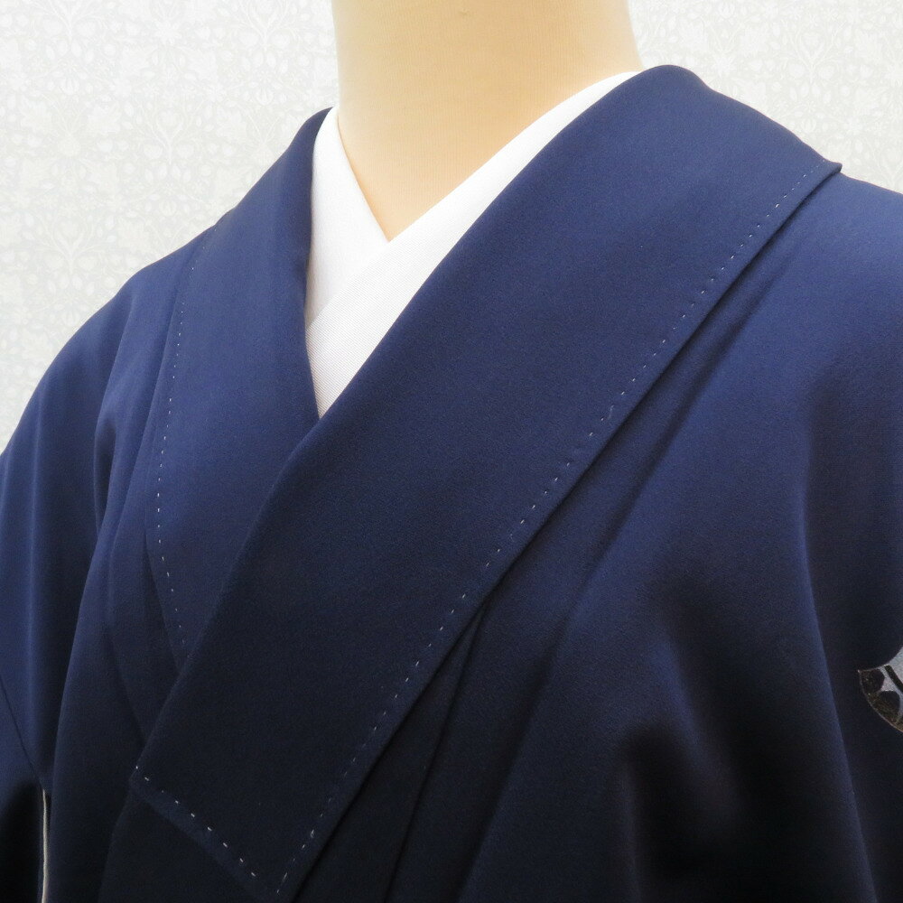 楽天市場】着物（カラーネイビー・種類（着物）付下げ）（和服