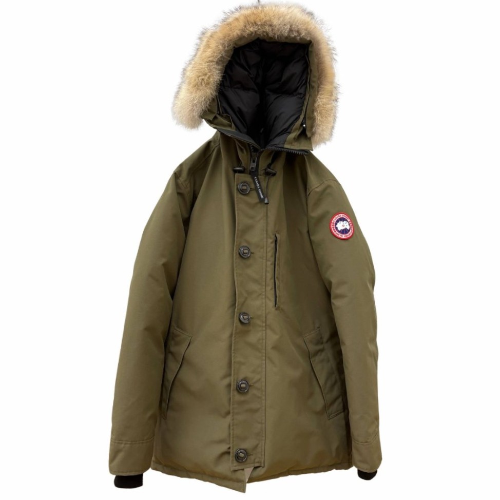 カナダグース シャトーパーカ 3426MA XL ミリタリーグリーン ダウン シンプル 大きめ メンズ CANADA GOOSE ダウンジャケット【中古】