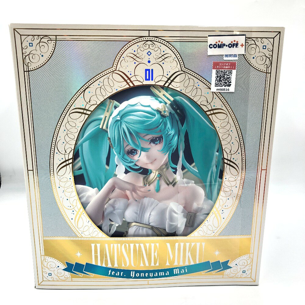 特典付き 初音ミク feat. Yoneyama Mai 「キャラクター・ボーカル・シリーズ 01 初音ミク」 1/7 プラスチック製塗装済み完成品 GOODSMILECOMPANY グッドスマイルカンパニー フィギュア【中古】