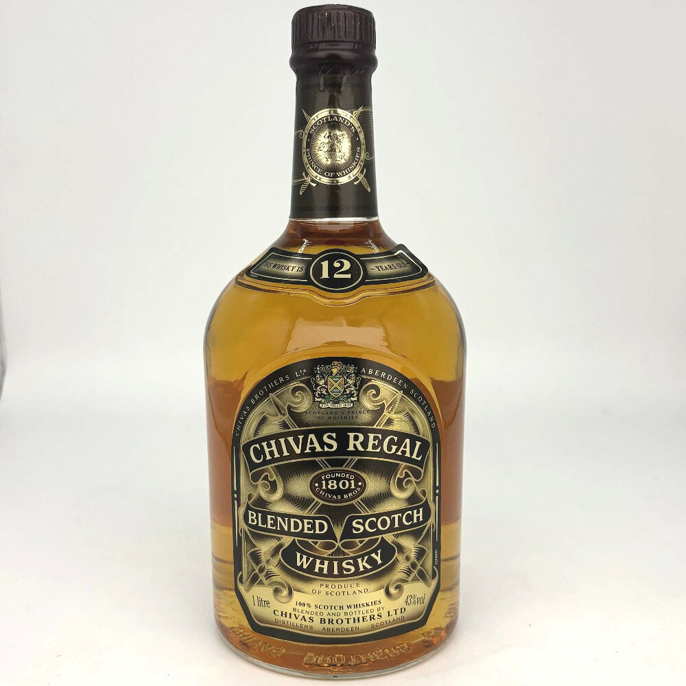 商品コードcf11718 アイテムウイスキー ブランドChivas Regal (シーバスリーガル) サイズ 液体容量1000ml アルコール度数43％ 保証期間初期不良(到着から1週間)のみ 商品状態 状態ランク S：未着用品・未使用品 全体 ボトル ラベル 液量 澱 全ての状態は良好です。 20歳以上の年齢を確認できない場合は酒類を販売いたしません。 この商品は古酒のため、沈殿物や浮遊物等が生じている場合があります。中身、コルク等の保証はできませんのでご了承ください。 画像に映っているものがすべてです。